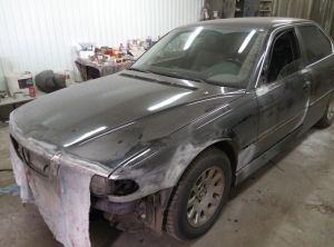 Кузовной ремонт BMW 7 ― Автосервис "ГРАНД"
