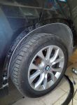 Установка расширителей арок на BMW X5